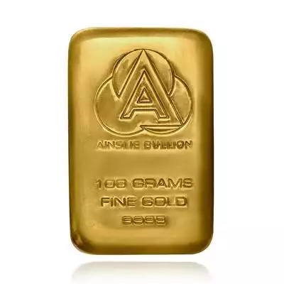 100g Ainslie Gold Bullion