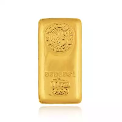 10oz Perth Mint Cast Gold Bar