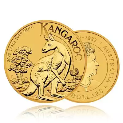 1/4oz Gold Coin 2023 Kangaroo - Perth Mint