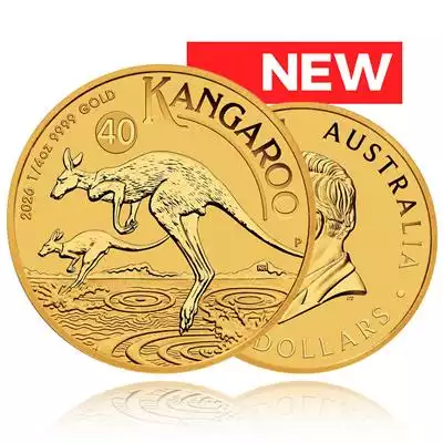 1/4oz Gold Coin 2026 Kangaroo - Perth Mint