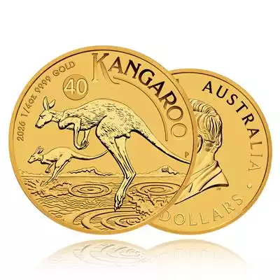 1/4oz Gold Coin 2026 Kangaroo - Perth Mint