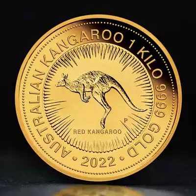 1kg Gold Coin 2022 Kangaroo -Perth Mint
