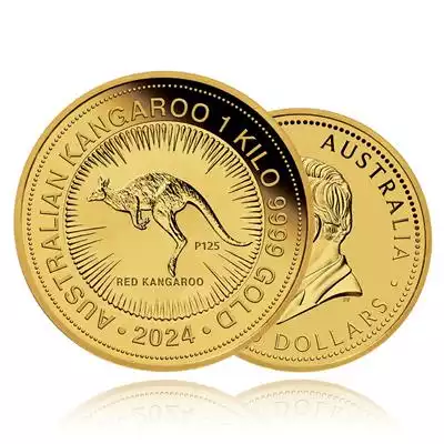 1kg Gold Coin 2024 Kangaroo - Perth Mint