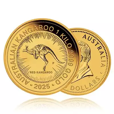 1kg Gold Coin 2025 Kangaroo - Perth Mint