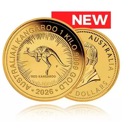 1kg Gold Coin 2026 Kangaroo - Perth Mint