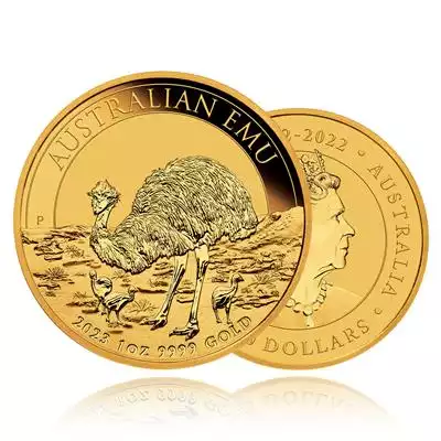 1oz Gold Coin 2023 Australian Emu - Perth Mint