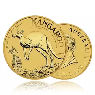 1oz Gold Coin 2024 Kangaroo - Perth Mint