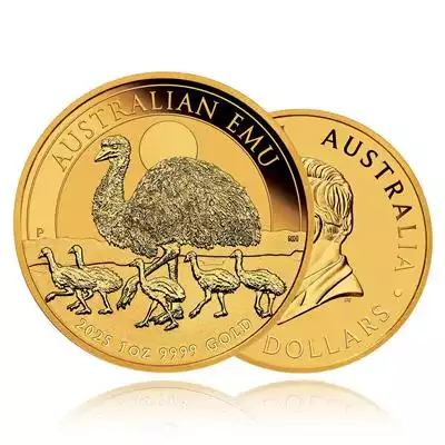 1oz Gold Coin 2025 Australian Emu - Perth Mint