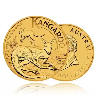 1oz Gold Coin 2025 Kangaroo - Perth Mint