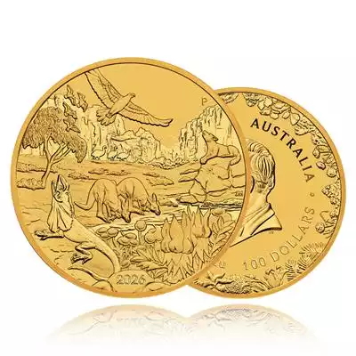 1oz Gold Coin 2026 Outback - Perth Mint