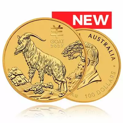 1oz Gold Coin 2027 - Year of the Goat - Perth Mint