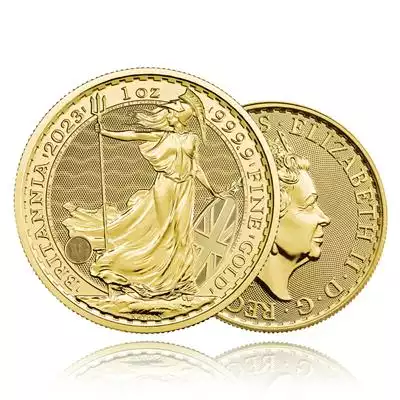1oz Britannia Gold Coin (Queen) - Royal Mint