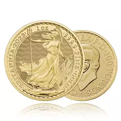 1oz Britannia Gold Coin (King) - Royal Mint