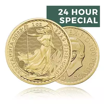 1oz Britannia Gold Coin (King) - Royal Mint