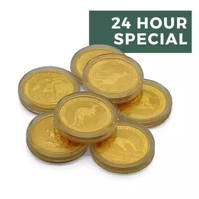 1 x 1oz Gold Coin Kangaroo - Various Years - Perth Mint