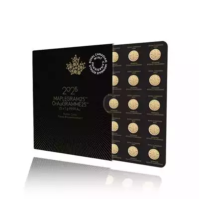 MapleGram25 (25 x 1g gold coins)