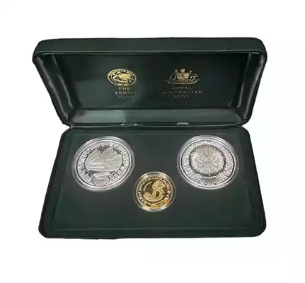 2000 Sydney Olympics Three Coin Set