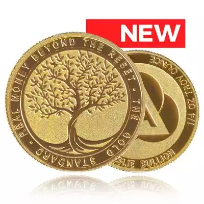 1/4oz Ainslie Minted Gold Round 