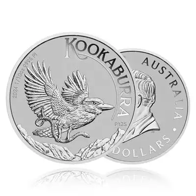 1/10oz Platinum Coin 2024 Kookaburra - Perth Mint