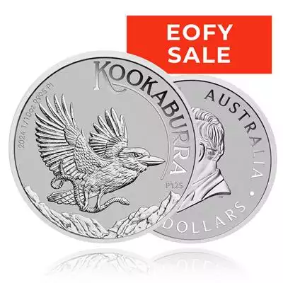 1/10oz Platinum Coin 2024 Kookaburra - Perth Mint