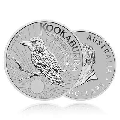 1/10oz Platinum Coin 2025 Kookaburra - Perth Mint