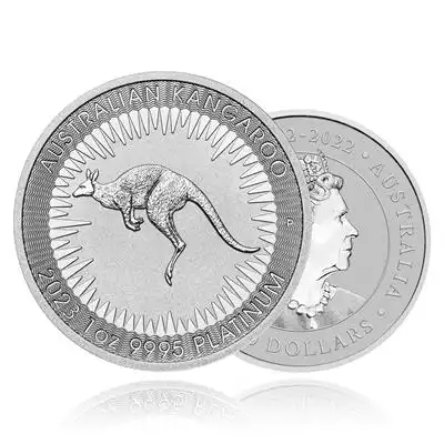 1oz Platinum Coin 2023 Kangaroo-Perth Mint