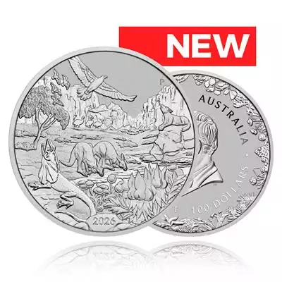 1oz Platinum Coin 2026 Outback - Perth Mint