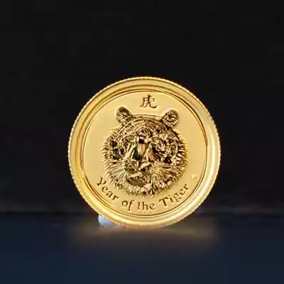 1/20oz Gold Coin 2010 Year of the Tiger - Perth Mint 
