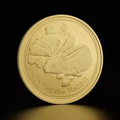 1/2oz Gold Coin 2011 Year of the Rabbit - Perth Mint
