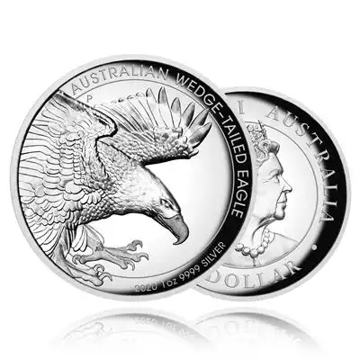 1oz Silver Coin 2020 Wedge Tailed Eagle - Perth Mint 