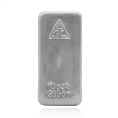 10oz Vintage Ainslie Silver Bullion