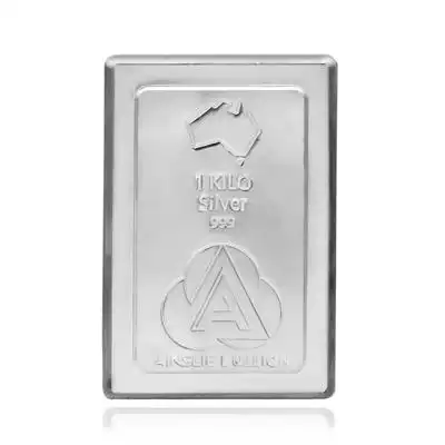 1kg Ainslie Silver Stacker Bar
