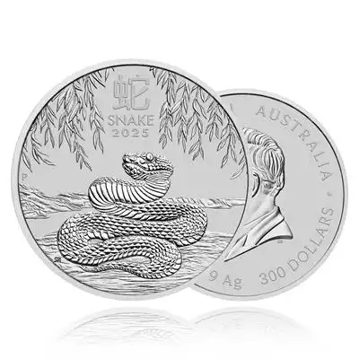 10kg Silver Coin 2025 Year of the Snake - Perth Mint