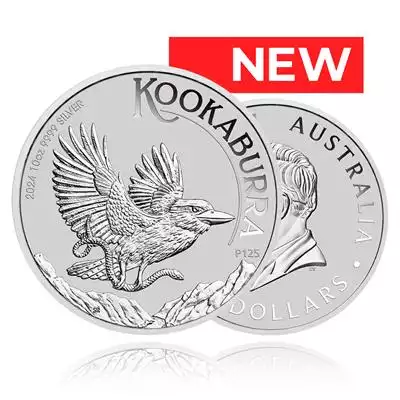 10oz Silver Coin 2024 Kookaburra - Perth Mint