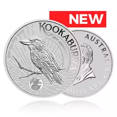 10oz Silver Coin 2025 Kookaburra - Perth Mint