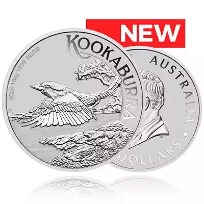 10oz Silver Coin 2026 Kookaburra - Perth Mint