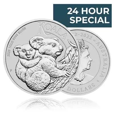 1kg Silver Coin 2023 Koala - Perth Mint