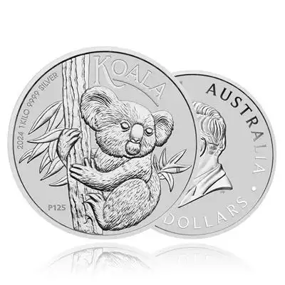 1kg Silver Coin 2024 Koala - Perth Mint