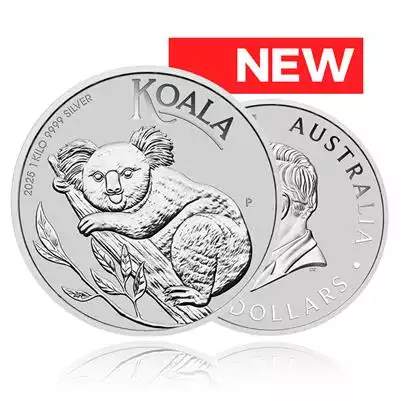 1kg Silver Coin 2025 Koala - Perth Mint