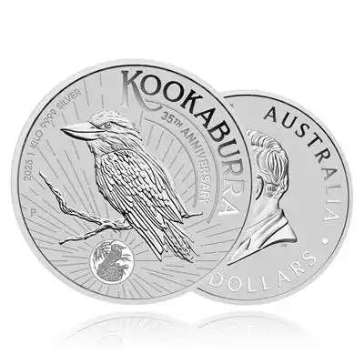 1kg Silver Coin 2025 Kookaburra - Perth Mint