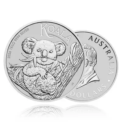 1kg Silver Coin 2026 Koala - Perth Mint