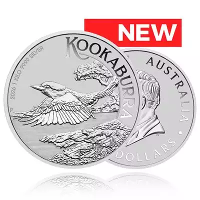 1kg Silver Coin 2026 Kookaburra - Perth Mint
