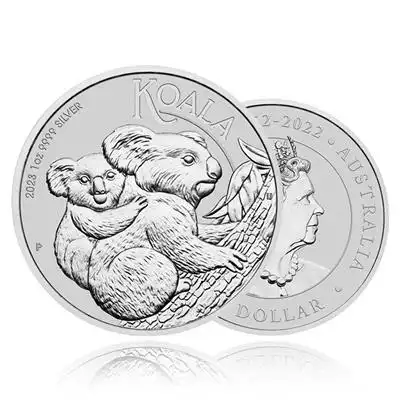 1oz Silver Coin 2023 Koala - Perth Mint