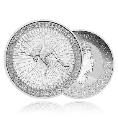 1oz Silver Coin 2023 Kangaroo - Perth Mint