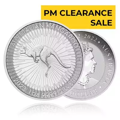 1oz Silver Coin 2023 Kangaroo - Perth Mint