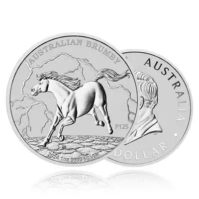 1oz Silver Coin 2024 Australian Brumby - Perth Mint