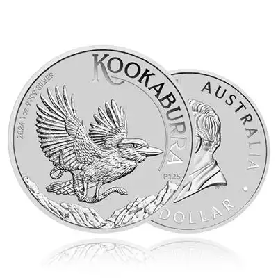 1oz Silver Coin 2024 Kookaburra - Perth Mint