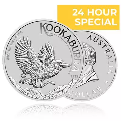 1oz Silver Coin 2024 Kookaburra - Perth Mint