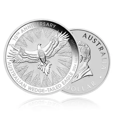 1oz Silver Coin 2024 Wedge Tailed Eagle - Perth Mint
