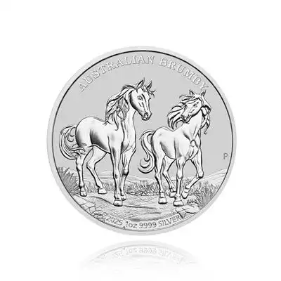 1oz Silver Coin 2025 Australian Brumby - Perth Mint